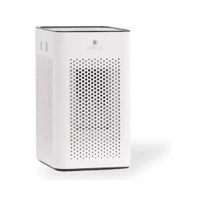 Medify Air MA-25-W1 Medical Grade HEPA Table Top Air Purifier, White and MA-25R-1 Air Purifier 3 in 1 Replacement Filter Set (1 Pair)