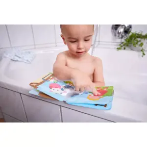 HABA Animal Wash Day - Magic Bath Book - Wipe with Warm Water and the