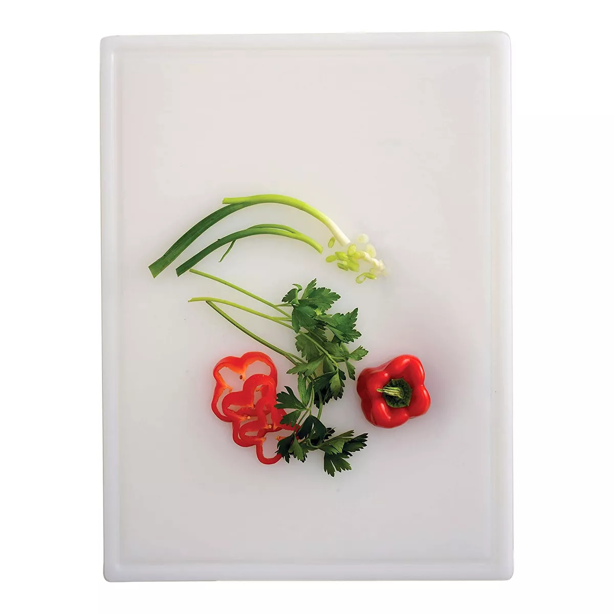 Norpro 24 x 18 Inch Professional Dual Sided Non Porous Cutting Board Chopping Block for Home Kitchen, Commercial, and Industrial Use, White