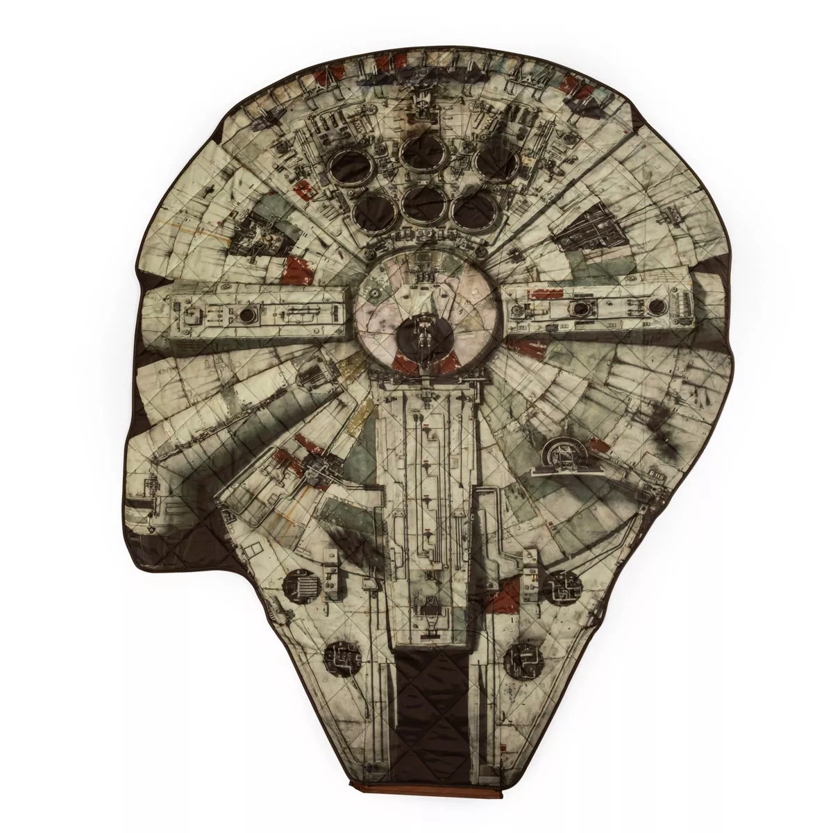 Picnic Time Star Wars: Millennium Falcon Beach Blanket in a Bag