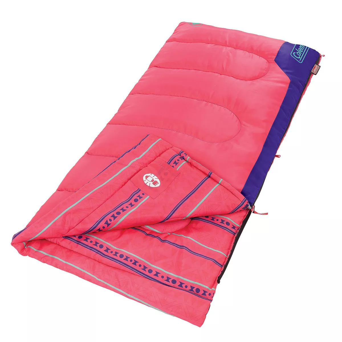 Coleman Kids' 50 Degree Sleeping Bag - Pink