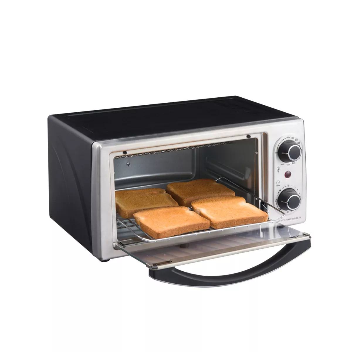 Galanz 4 Slice Toaster Oven - Stainless Steel KWS1010J-V7YE