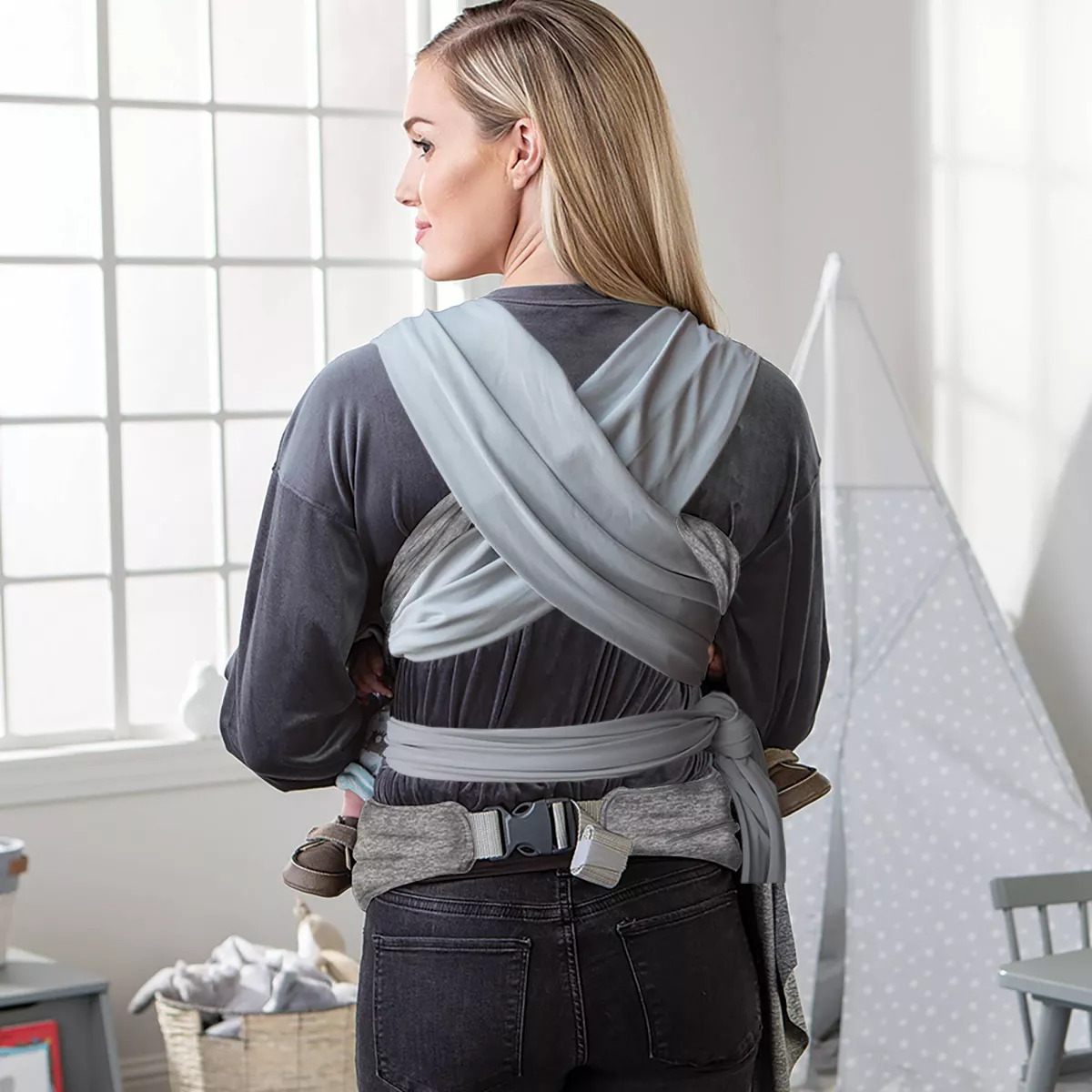 Boppy ComfyChic Hybrid Baby Carrier - Peal