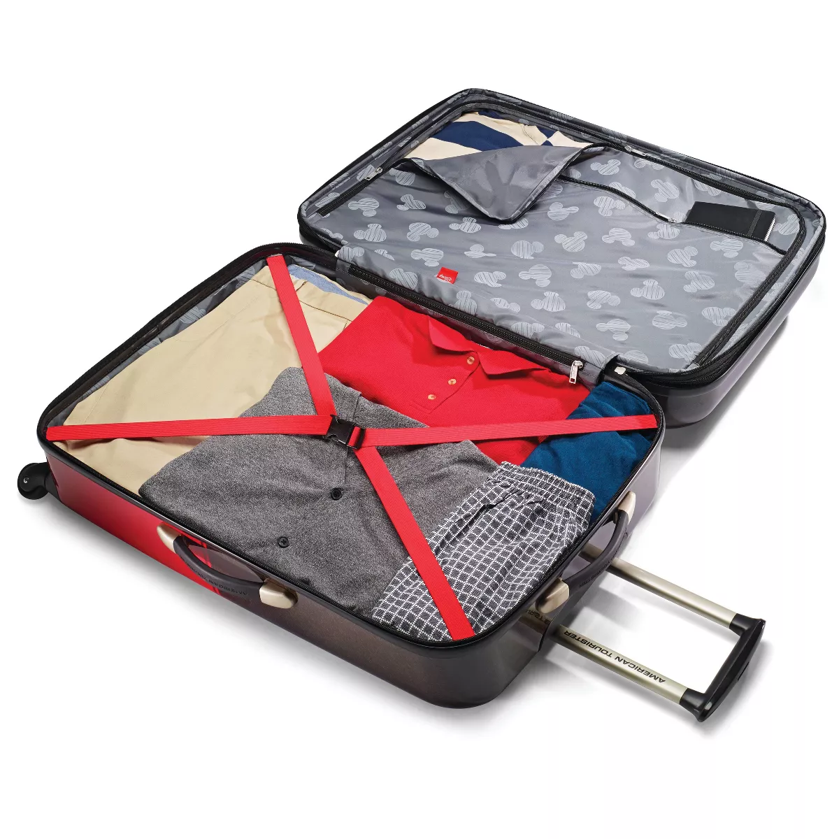 American Tourister 28'' Mickey Mouse Pants Hardside Spinner Suitcase