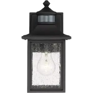 John Timberland Outdoor Wall Light Fixture Black Steel 11 1/2