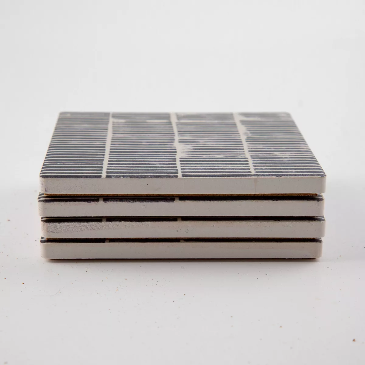 Thirstystone Coasters Set of 4 - Stripe Block Print
