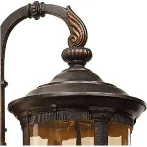 John Timberland Vintage Outdoor Wall Light Fixture Bronze Metal 20 1/2
