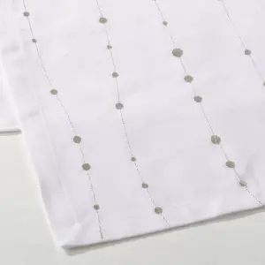 Saro Lifestyle Embroidered Design Cotton Placemats (set of 4 pcs)