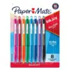 8pk Ballpoint Pens InkJoy 300RT 1.0mm Multicolored - PaperMate