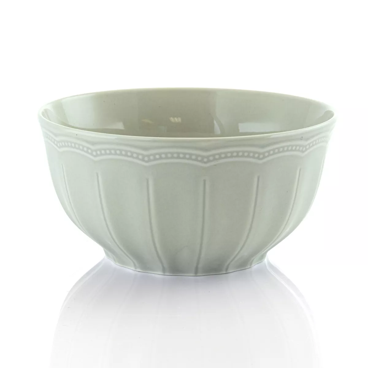 Gibson Ultra 12 Piece Fine Ceramic Dinnerware Set in Mint