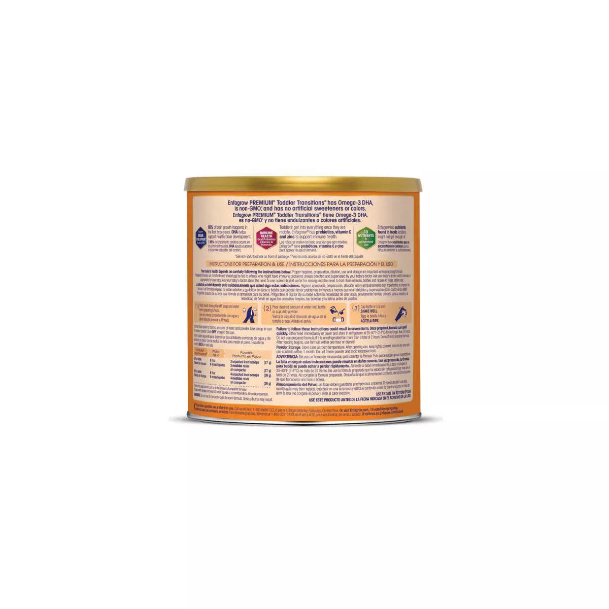 Enfagrow Toddler Transitions Powder Formula - 20oz