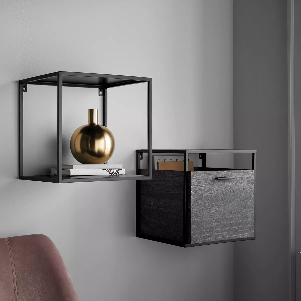 Metal Single Cube in Powder Coat Finish - Project 62™