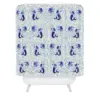 Ocean Creatures Shower Curtain Blue - Deny Designs