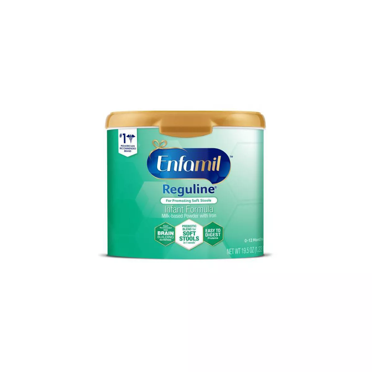 Enfamil Reguline Infant Formula Powder - 19.5oz/4pk Each