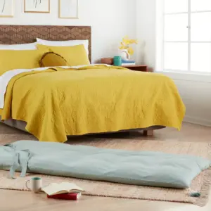 Twin Decorative Solid Chaise Lounge Pillow Blue - Opalhouse™