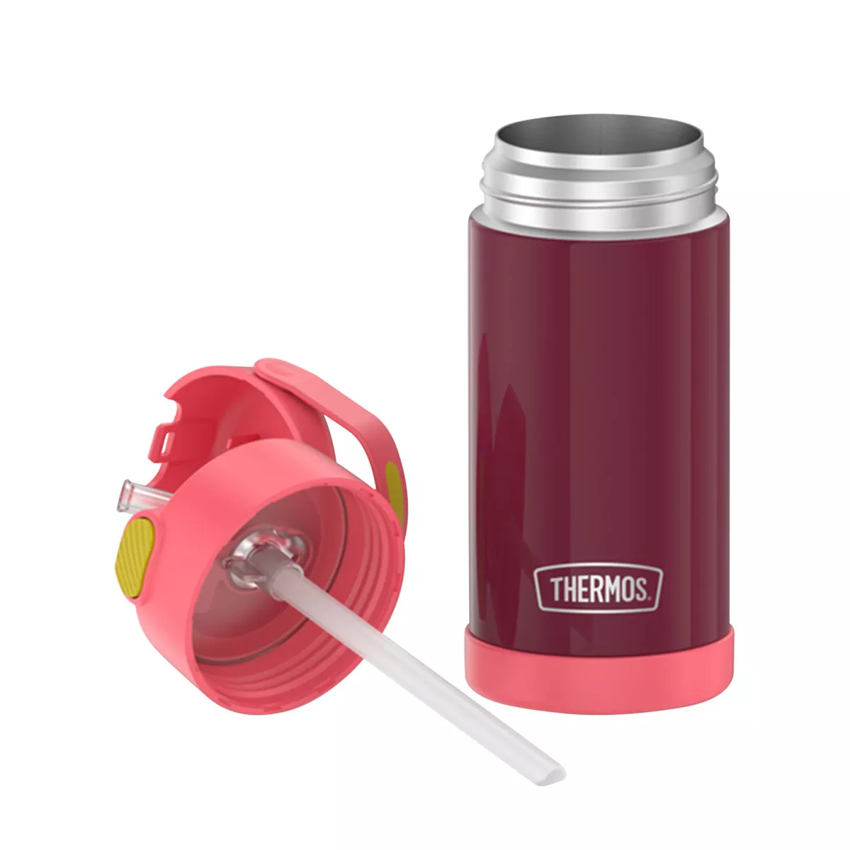Thermos 12oz FUNtainer Water Bottle with Bail Handle - Cherry