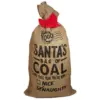 FOGO Santa Bag of Coal With Super Premium Restaurant Grade All-Natural Hardwood Lump Charcoal Fuel for Ideal Grilling and Smoking, Gold, 35 Pounds