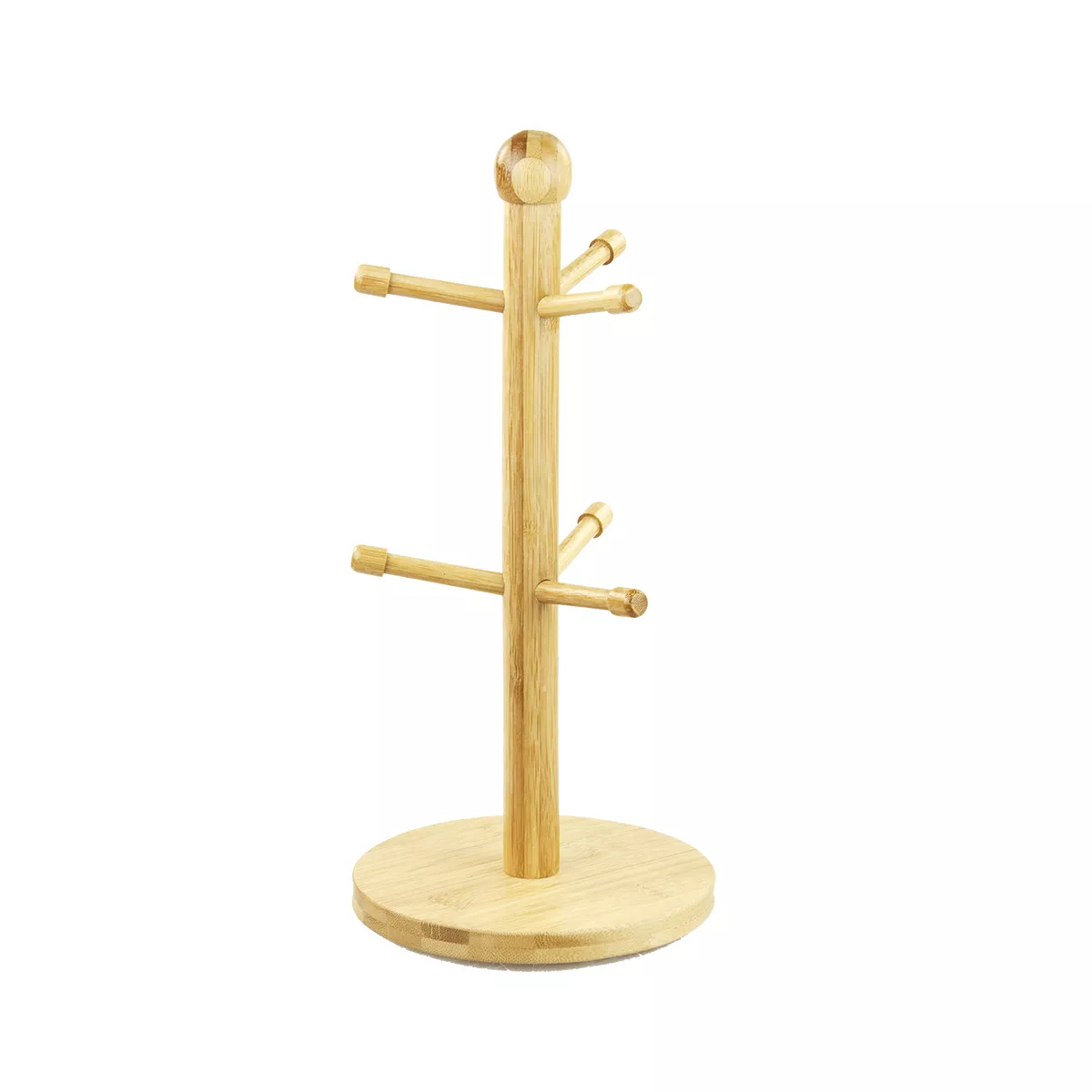 Home Basics Bamboo Mug Tree