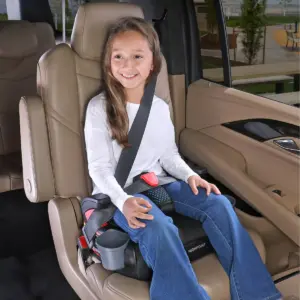Britax Highpoint 2-Stage Belt-Positioning Cool Flow Booster Car Seat - Gray