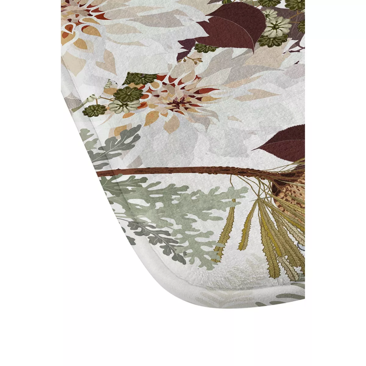 Iveta Abolina Juliette Charm Bath Mat Brown - Deny Designs
