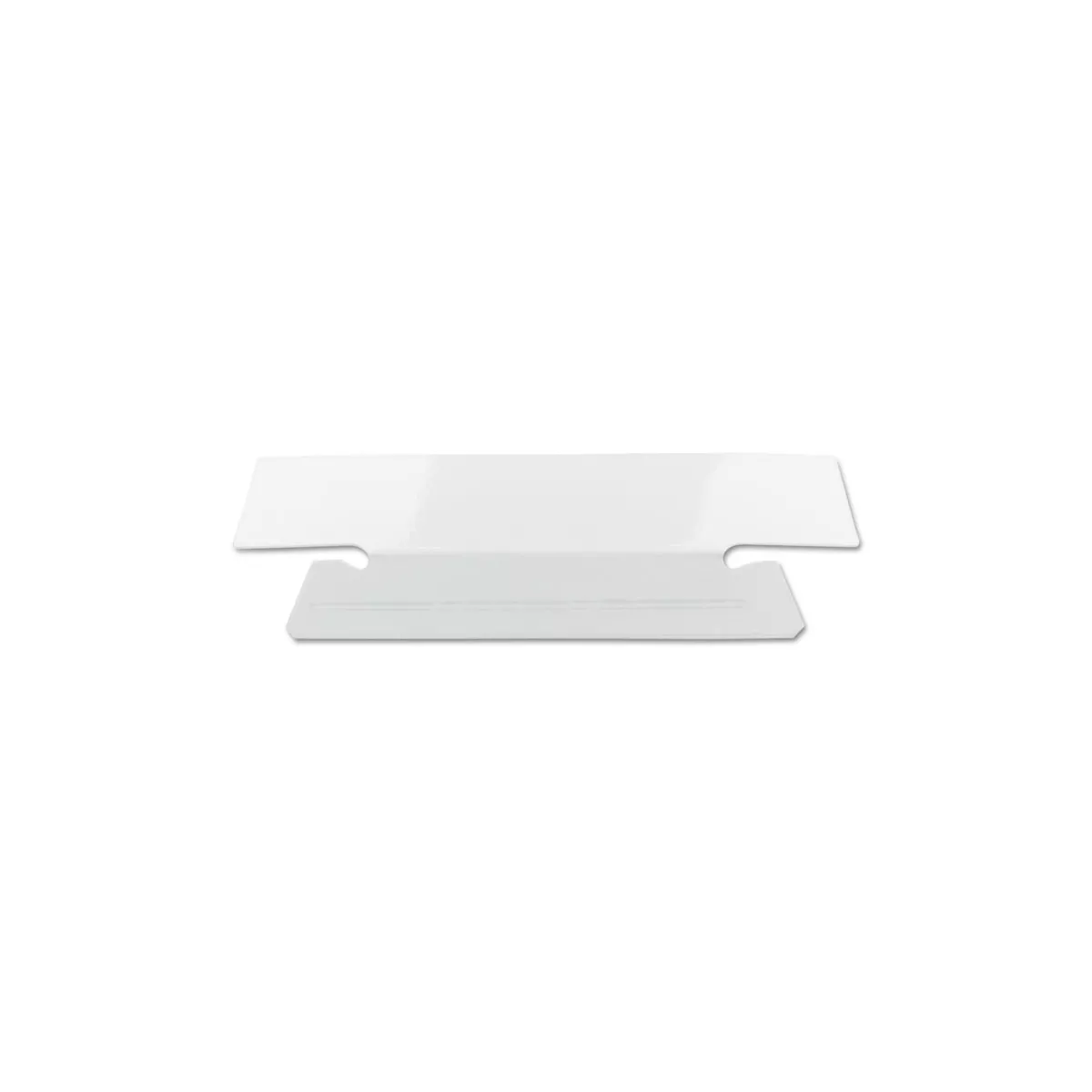 Smead Erasable Hanging Folder Tabs 1/3 Tab 3 1/2 Inch White 25/PK 64627