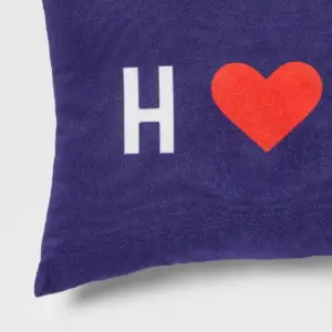 Indoor/Outdoor Lumbar Throw Pillow Navy - Sun Squad™