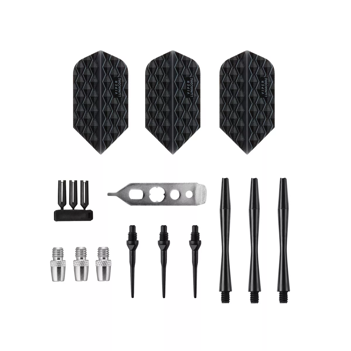 Viper Bobcat 18 Grams Adjustable Soft Tip Darts Rings - Green