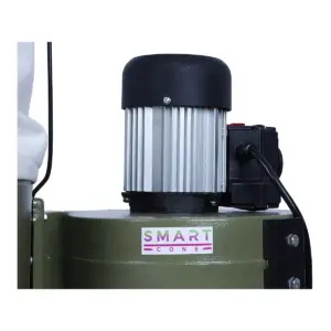 General International Portable 1 HP Dual Action Switch Commercial Dust Collector with 2 Micron Bag for Woodworking, Home Improvement, & Industrial Use