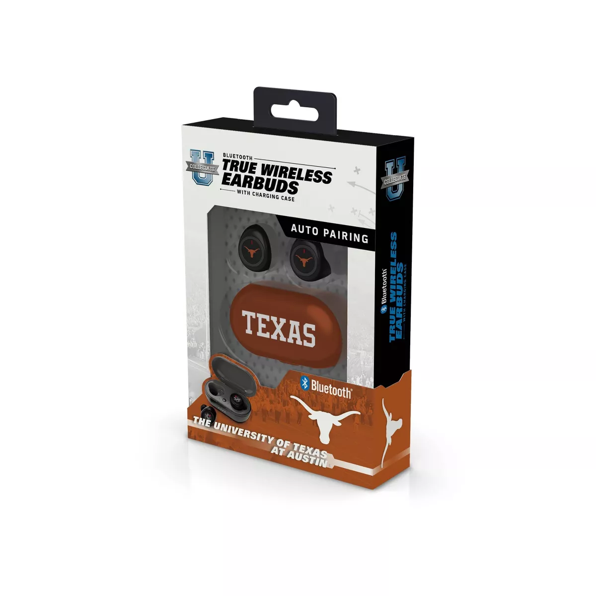 NCAA Texas Longhorns True Wireless Earbuds