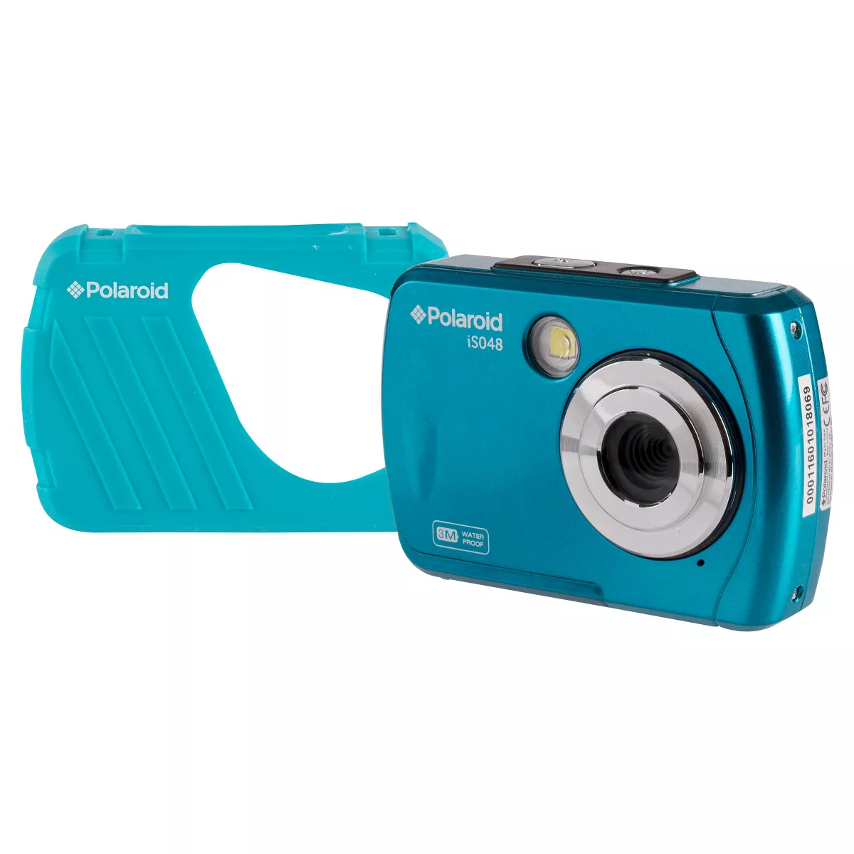 Polaroid 16MP Waterproof Digital Camera - Teal (IS048-Teal)