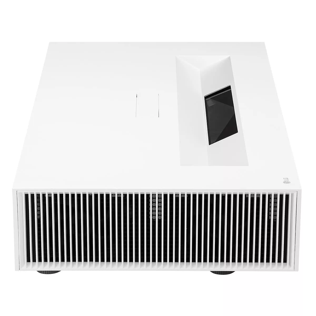 LG HU85LA Ultra Short Throw 4K UHD Laser Smart Home Theater CineBeam Projector (White)