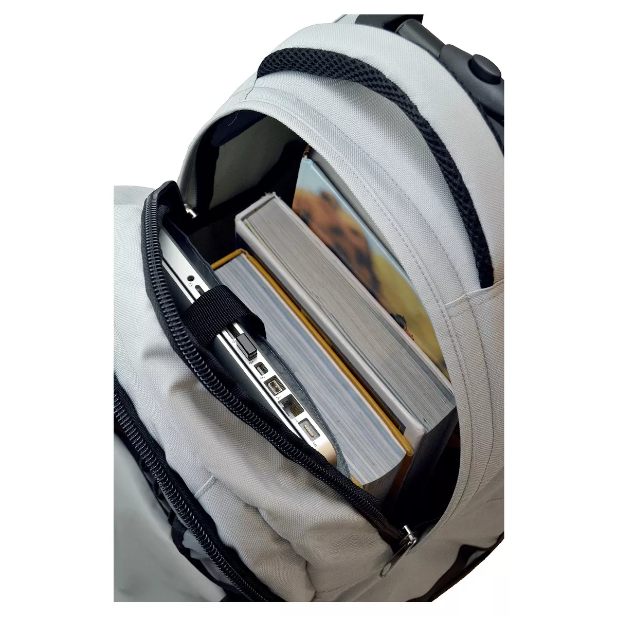 NHL Mojo Pittsburgh Penguins Wheeled Backpack - Gray