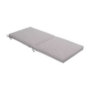 Crestwood Stripe Chair Cushion DuraSeason Fabric™ Gray - Threshold™