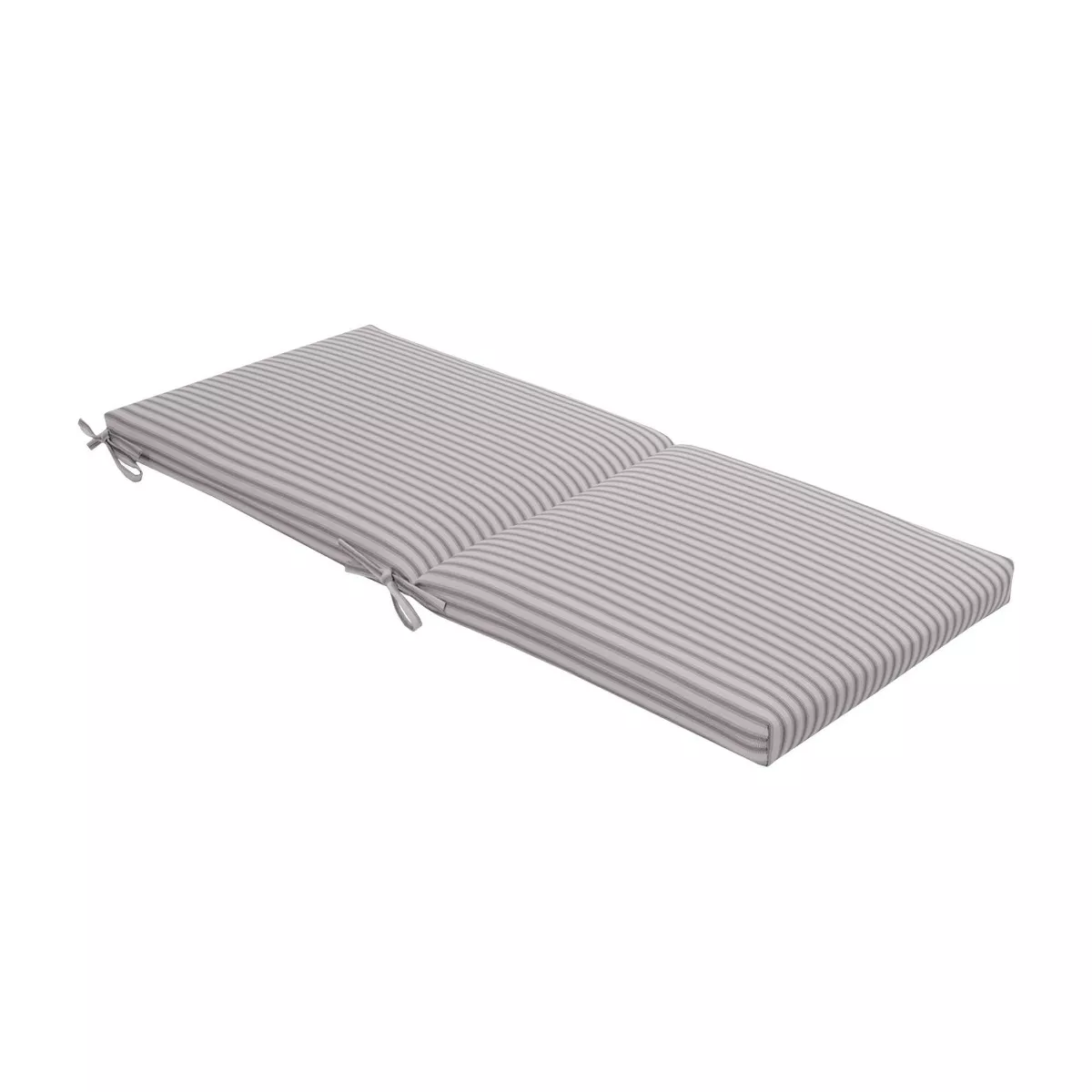 Crestwood Stripe Chair Cushion DuraSeason Fabric™ Gray - Threshold™