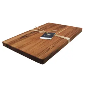 Architec Madeira Teak Edge-Grain Jumbo Cutting Board and Chop Block 23