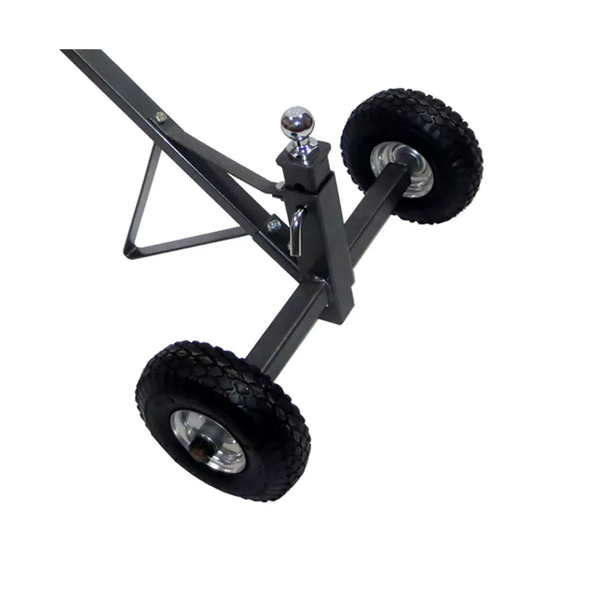 Tow Tuff TMD-600AFF Adjustable Solid Steel 600 Pound Capacity Trailer Dolly