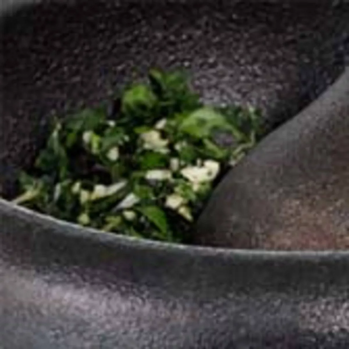 Adhoc Cast Iron Mortar and Pestle Crush