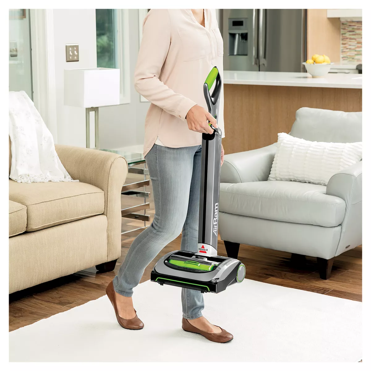 BISSELL AirRam 22V Cordless Stick Vacuum - Gray 1984
