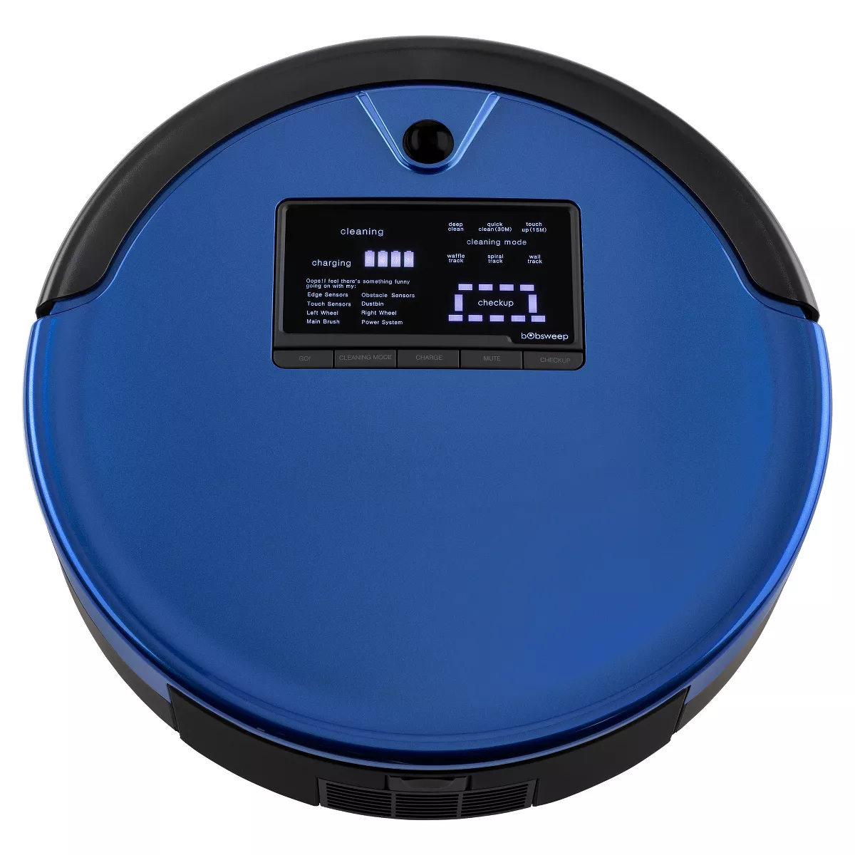 bObsweep PetHair Plus Robot Vacuum Cleaner and Mop - Blue