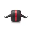 Mind Reader Ab Roller with Ergonomic Handles, Red and Black