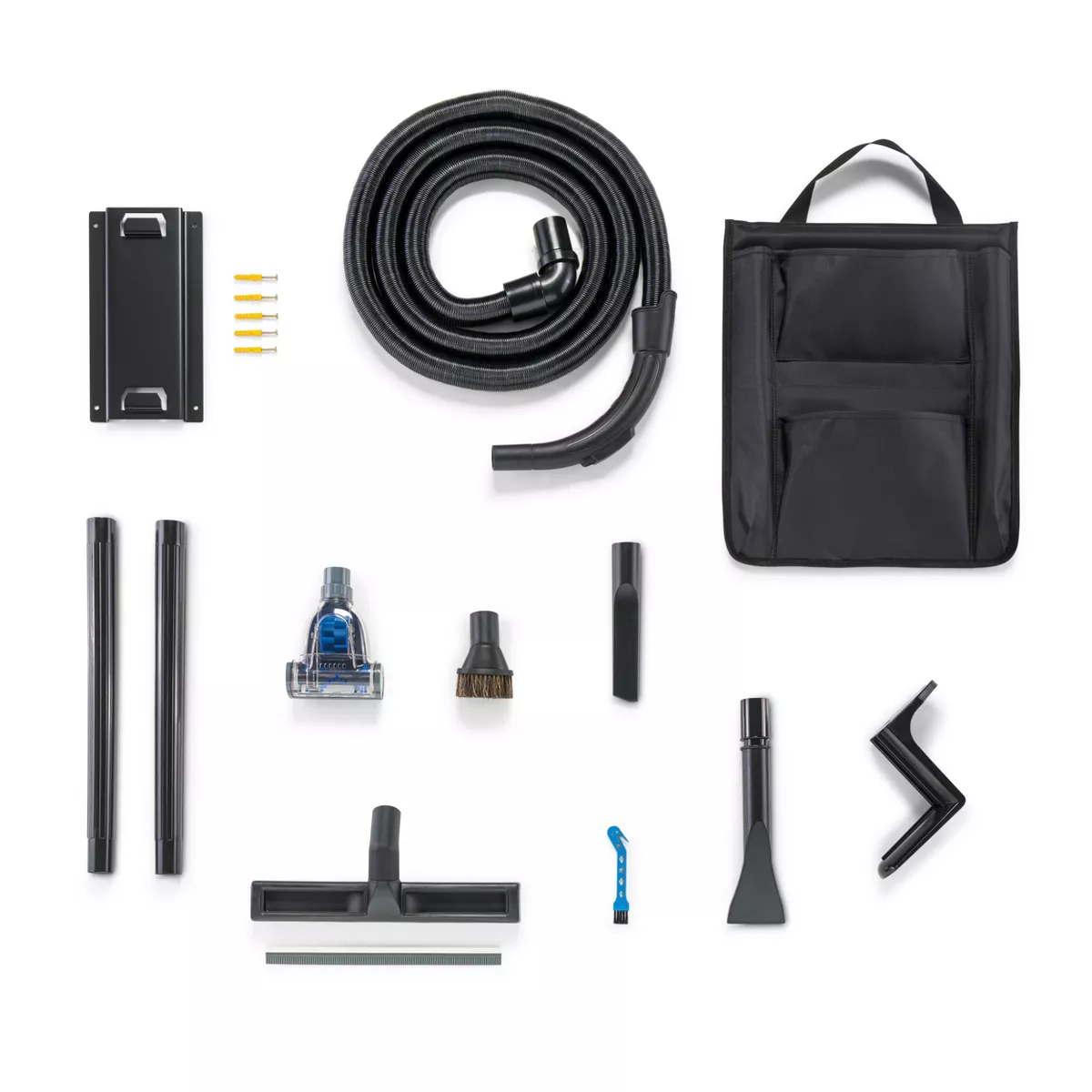 Prolux Wall-Mountable Bagless Garage Vacuum - Gray