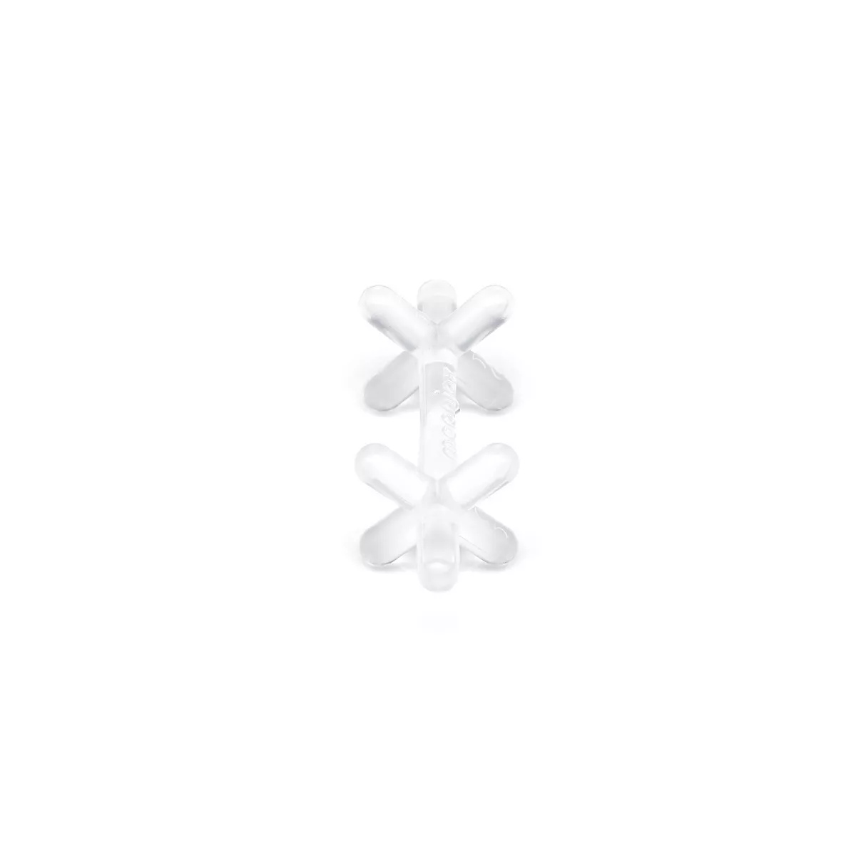 Moonjax Silicone Baby Teether Clear