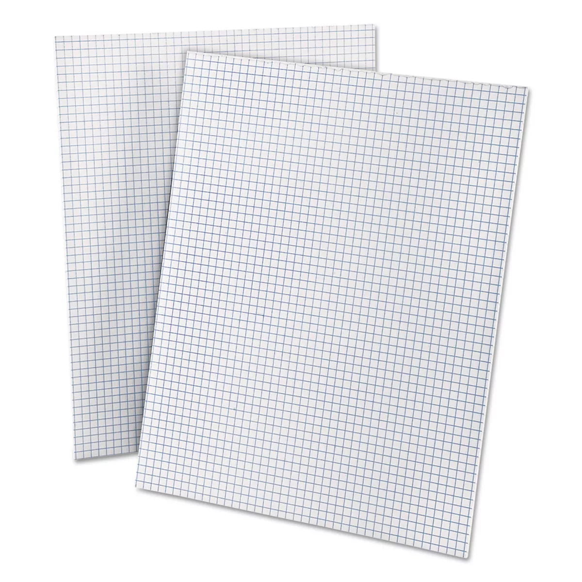 Ampad Quadrille Pads 4 Squares/Inch 8 1/2 x 11 White 50 Sheets 22000