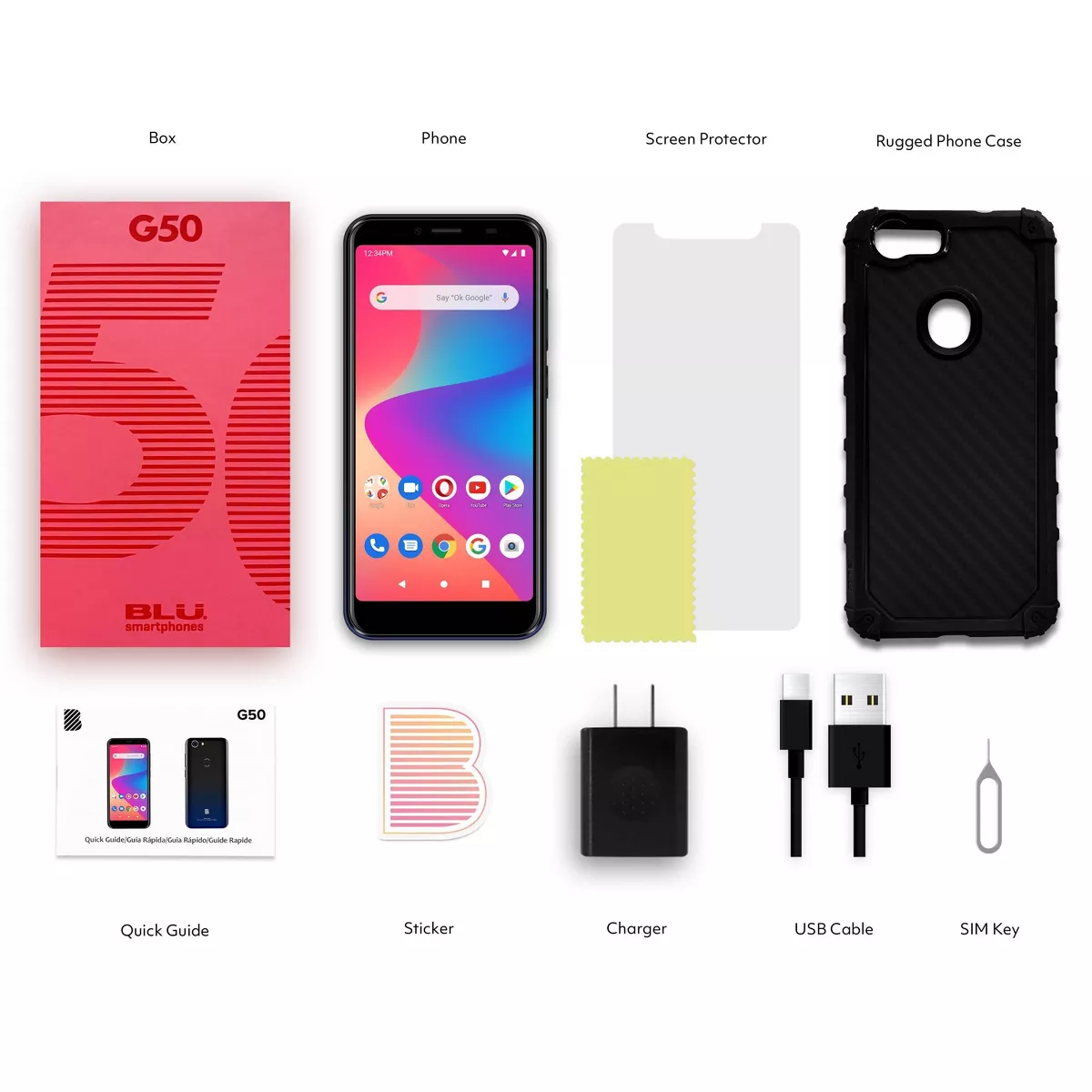BLU G50 GSM Unlocked (32GB) - Black