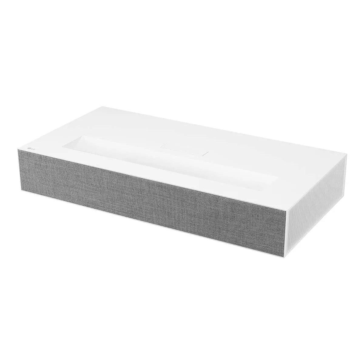 LG HU85LA Ultra Short Throw 4K UHD Laser Smart Home Theater CineBeam Projector (White)