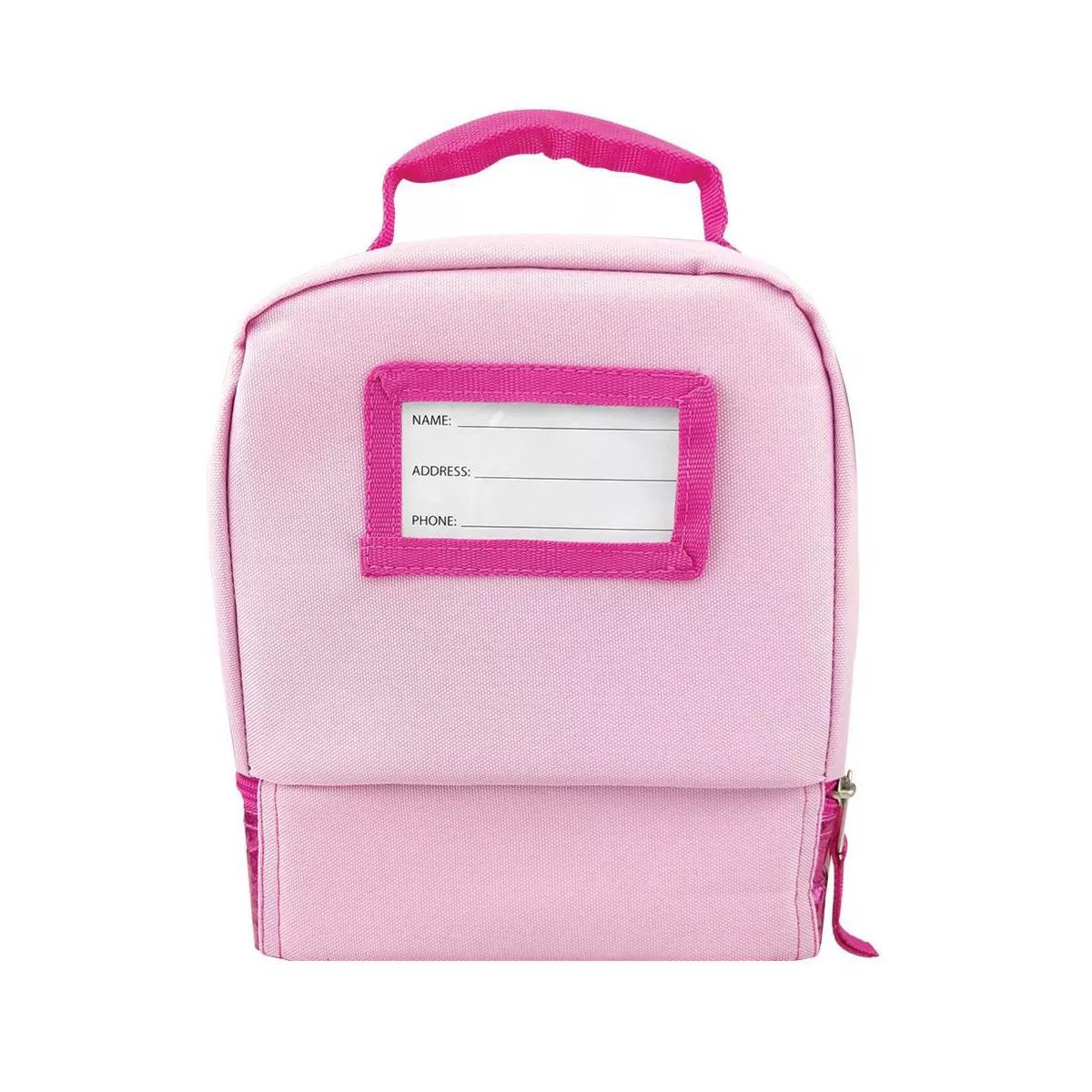 Minnie Mouse 6D Laser Molded Dual Compartment Lunch Bag - Pink