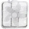 Comfort Zone CZ200A 3 Speed Universal High Performance Ventilation 20" Box Fan Home Air Conditioner in White for Home, Office, or Apartment
