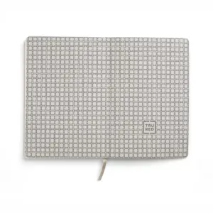 TRU RED Medium Ultra Flexible Cover Graph Journal, Gray TR54766