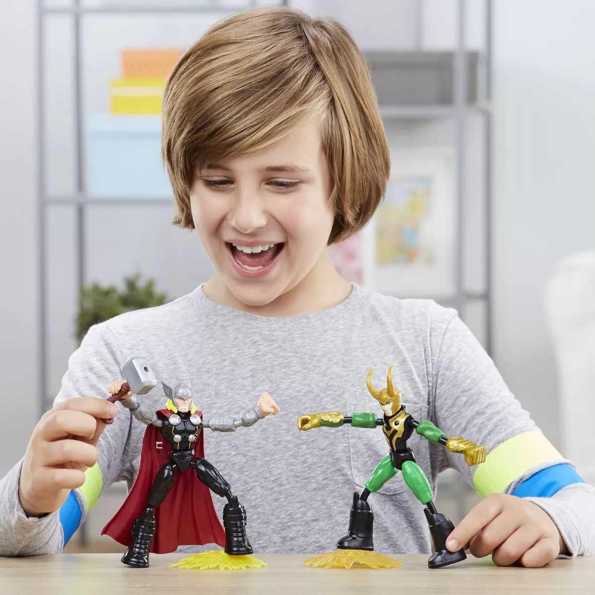 Marvel Avengers Bend and Flex Thor Vs. Loki