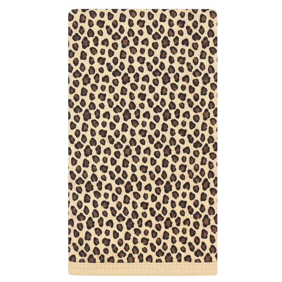 Hudson Baby Infant Girl Quilted Burp Cloths 10pk, Rose Leopard, One Size